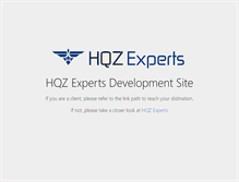 Tablet Screenshot of hqzexperts.info